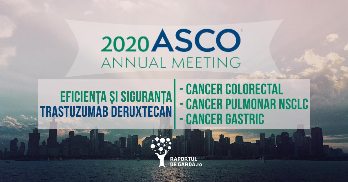 ASCO20 supraviețuire trastuzumab daruxtecan DESTINY cancer gastric colorectal pulmonar metastatic HER2 pozitiv