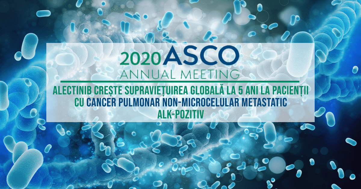 ASCO20 alectinib cancer pulmonar non-microcelular ALK-pozitiv