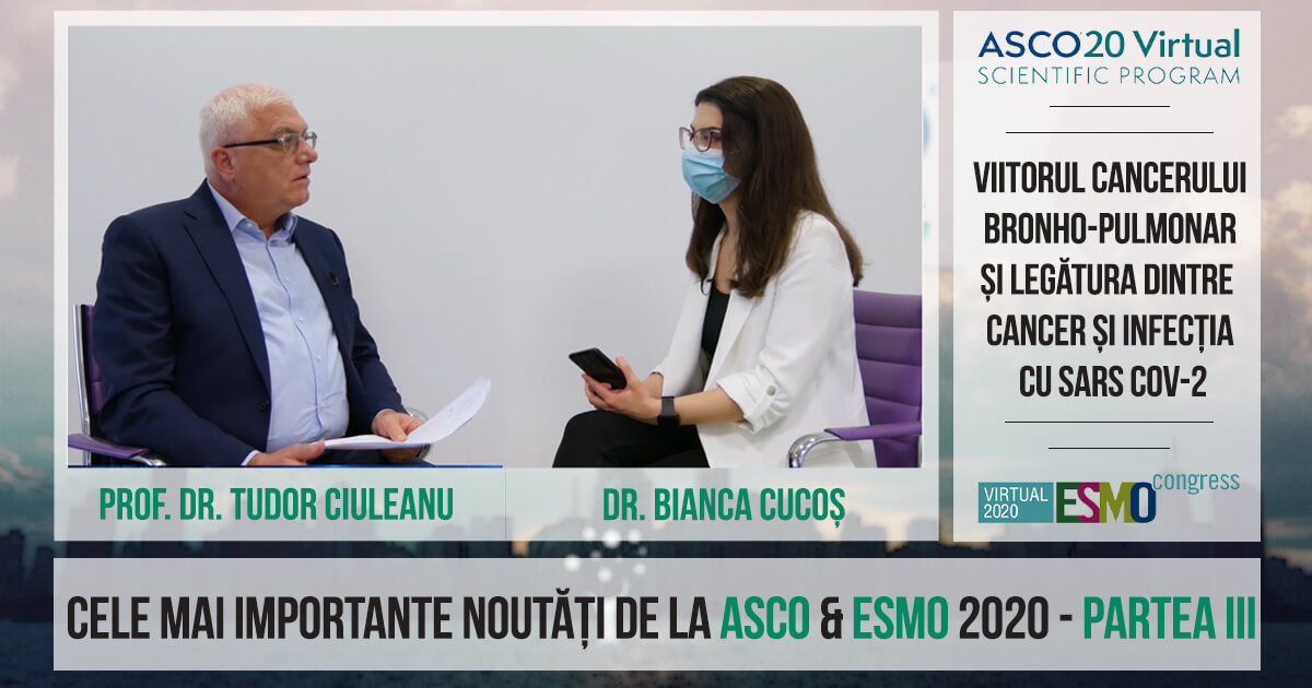 Interviu Prof. Ciuleanu si Dr. Bianca Cucos - ASCO si ESMO