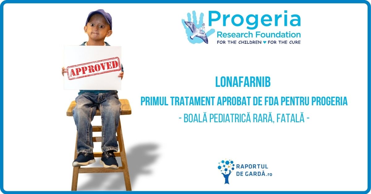 Lonafarnib aprobare FDA Progeria