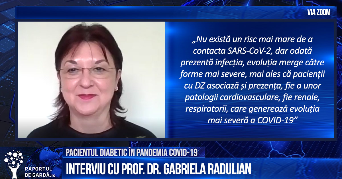 Prof. Gabriela Radulian, interviu