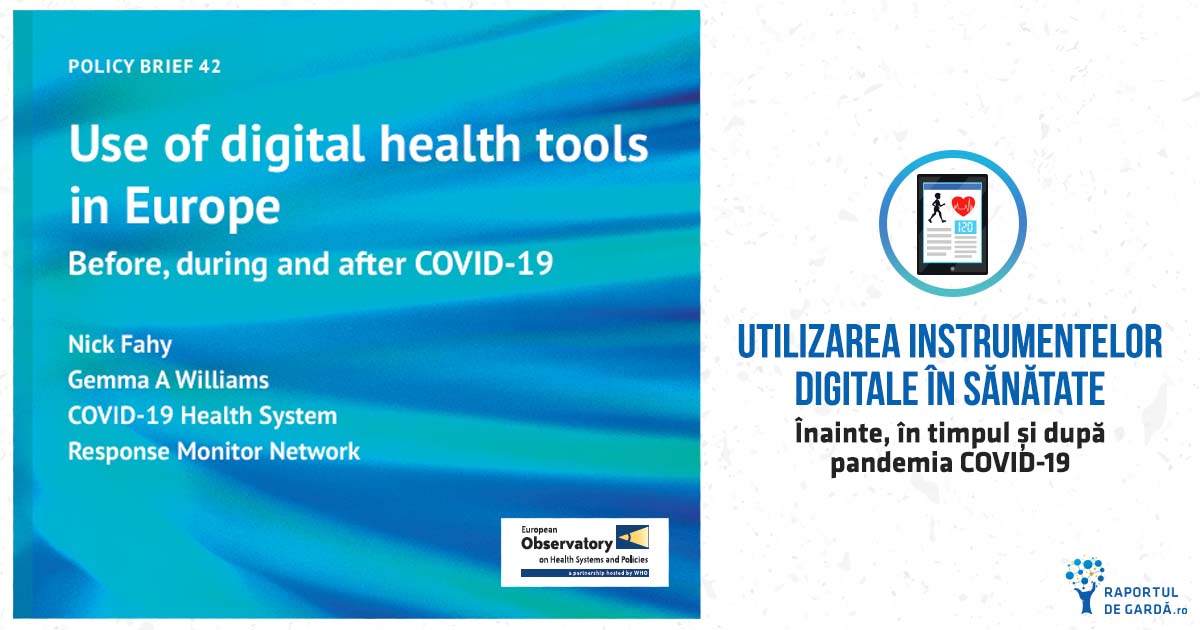 Utilizarea instrumentelor digitale în sănătate