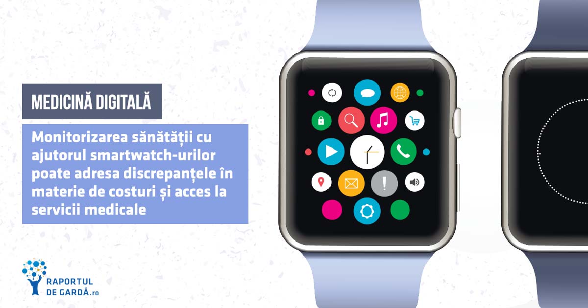 Monitorizarea sănătății cu ajutorul smartwatch-urilor poate adresa discrepanțele în materie de costuri și acces la servicii medicale