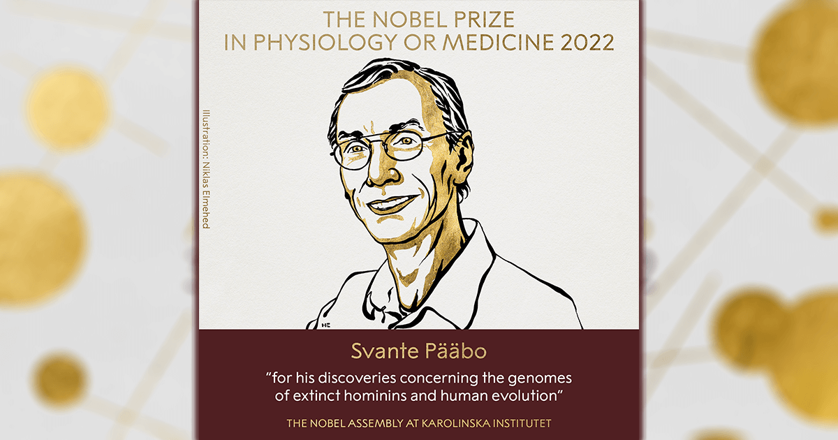 Svante Paabo Nobel Prize 2022