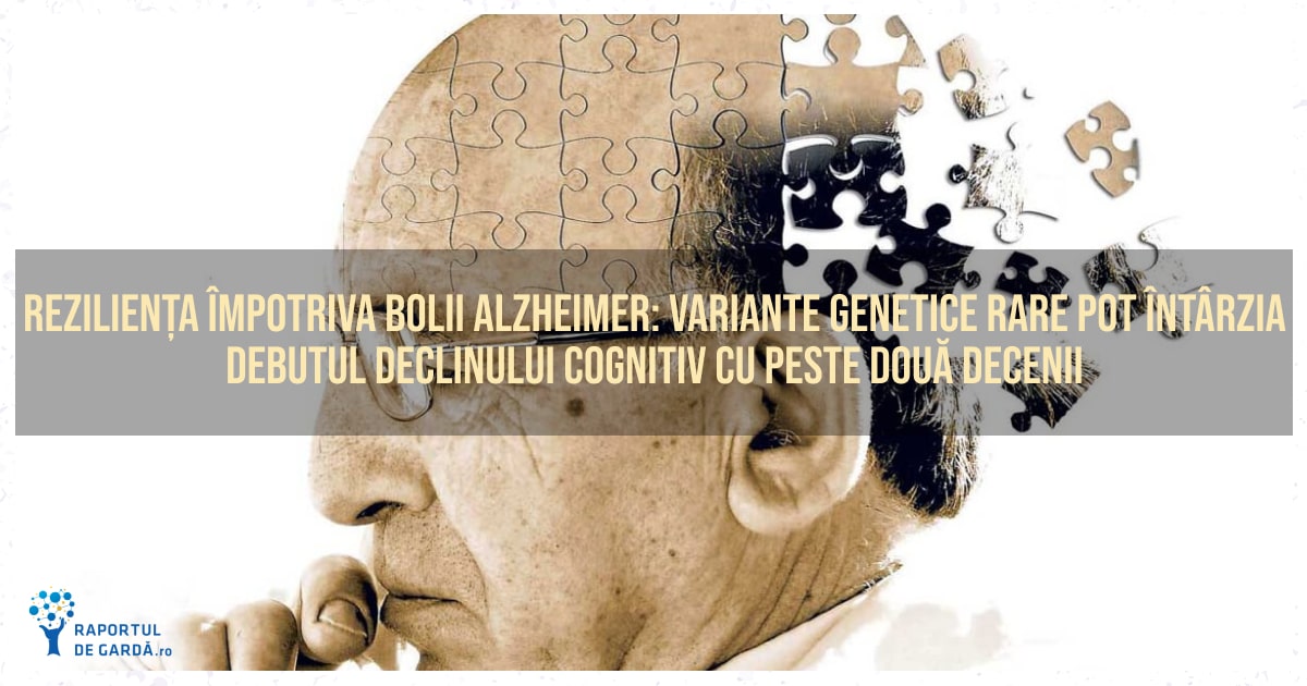 boala alzheimer declin cognitiv variante genetice protectoare