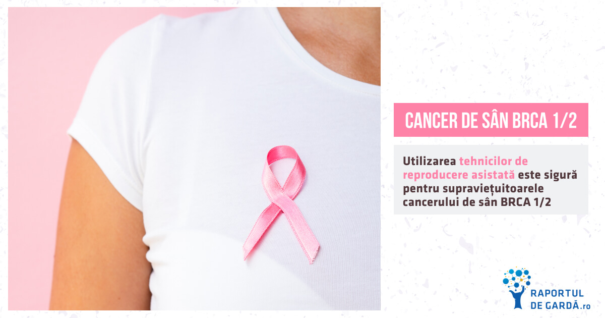 #ESMOBreast24. Utilizarea tehnicilor de reproducere asistată este sigură pentru supraviețuitoarele cancerului de sân BRCA 1/2