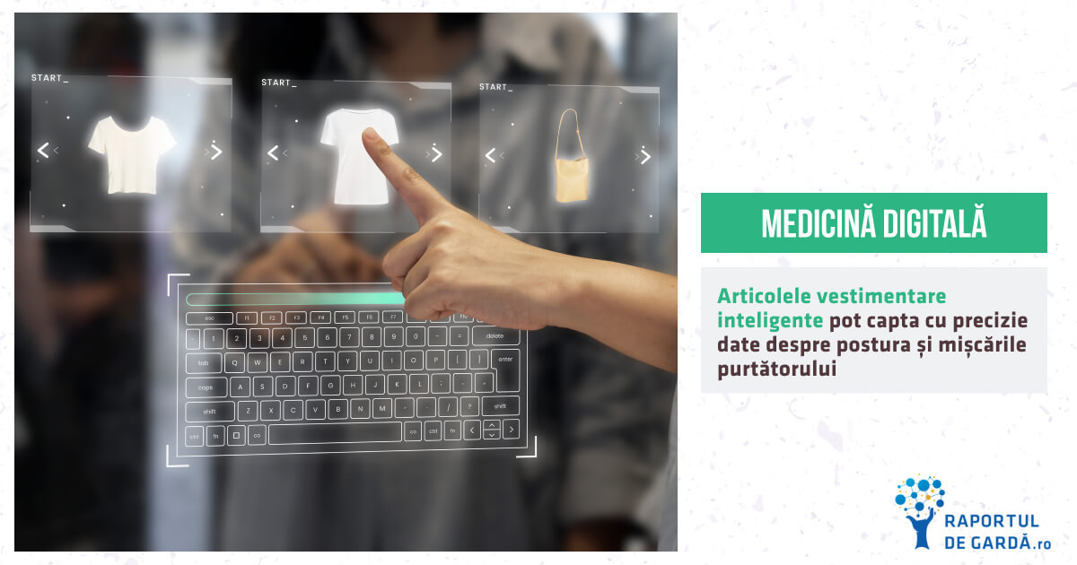 Articolele vestimentare inteligente pot capta cu precizie date despre postura și mișcările purtătorului