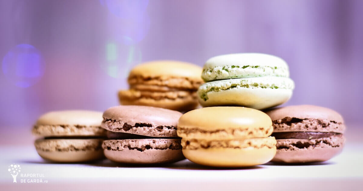 Prăjituri macarons