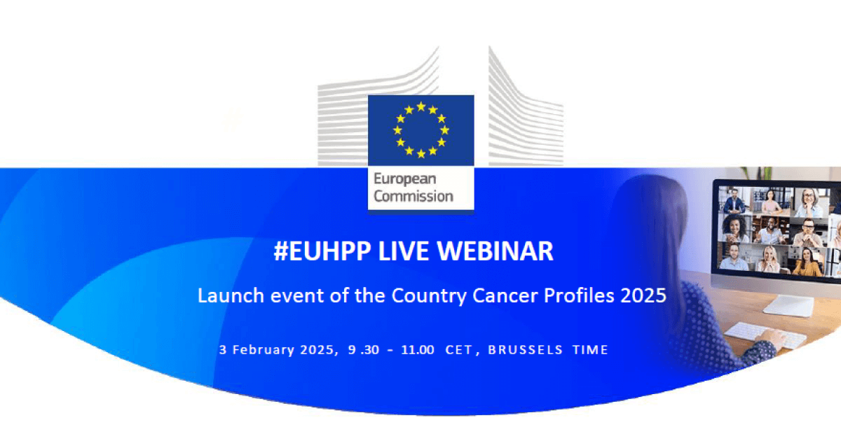 Webinar lansare Country Cancer Profiles 2025
