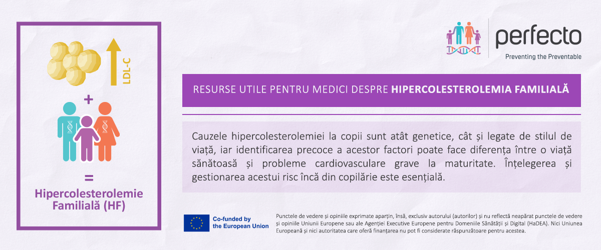 Informații despre hipercolesterolemia familială pentru medici